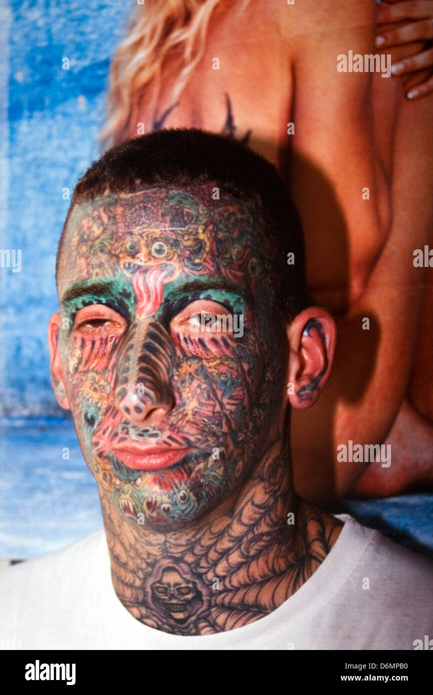Face tattoos hi-res stock photography and images - Alamy Face tattoos hi-res stock photography and images - Alamy
