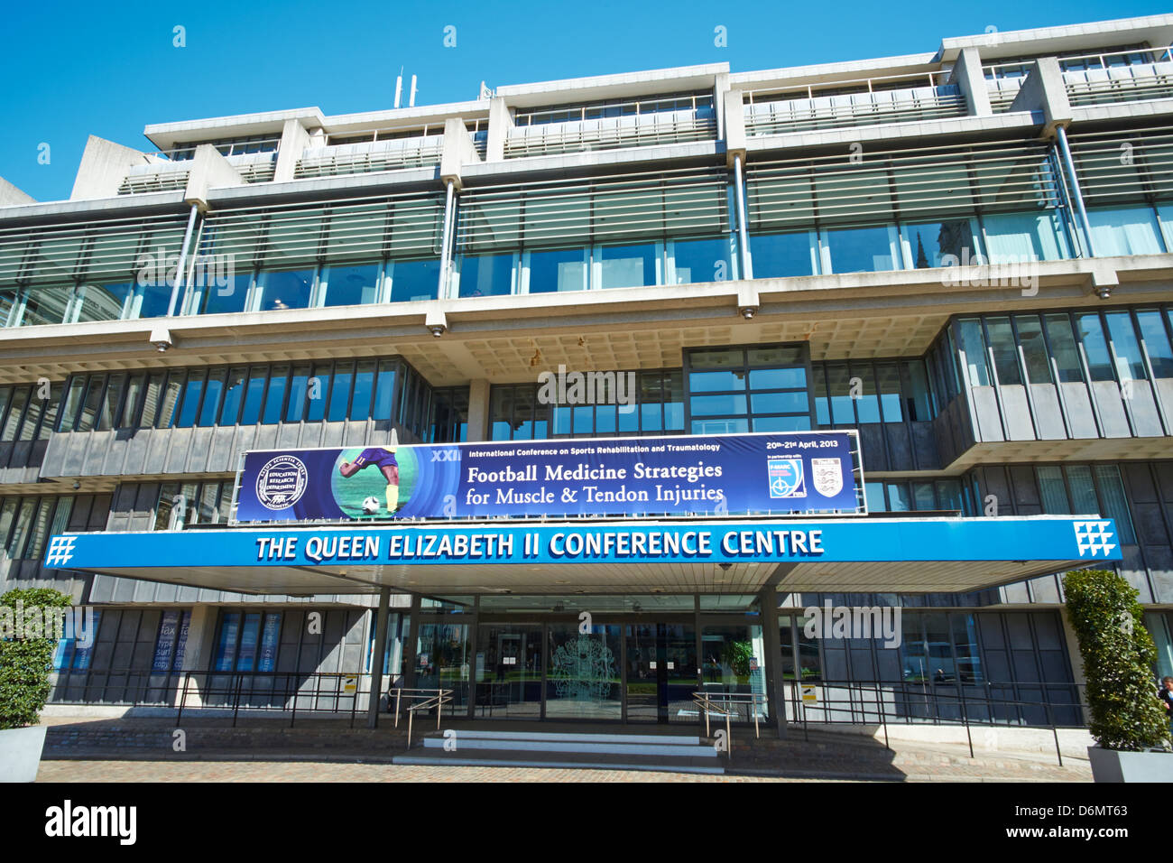 Queen Elizabeth Conference Centre Westminster London UK Stock Photo