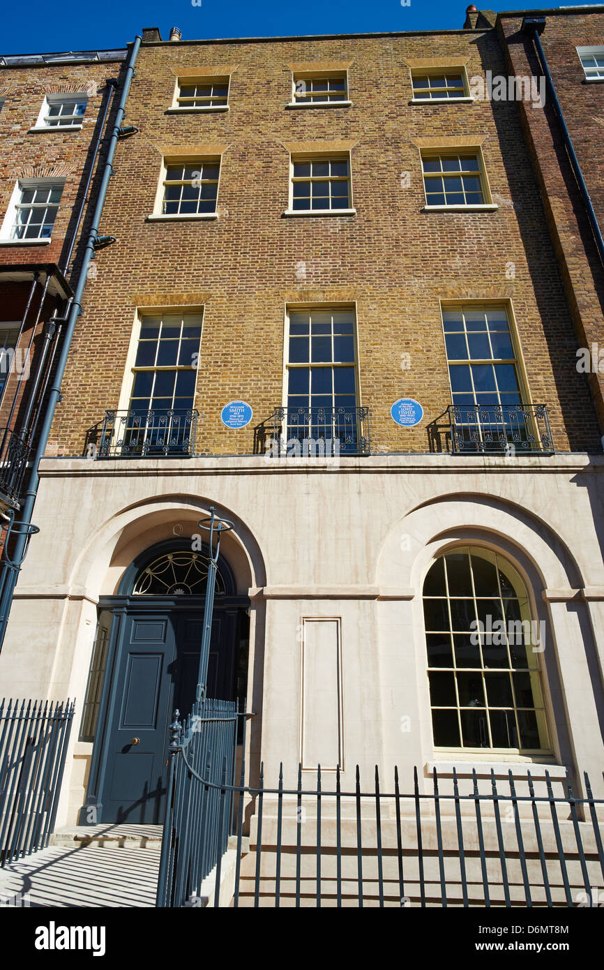 Former home of William Smith MP and Lord Fisher First Sea Lord Queen Anne's Gate Westminster London UK Stock Photo
