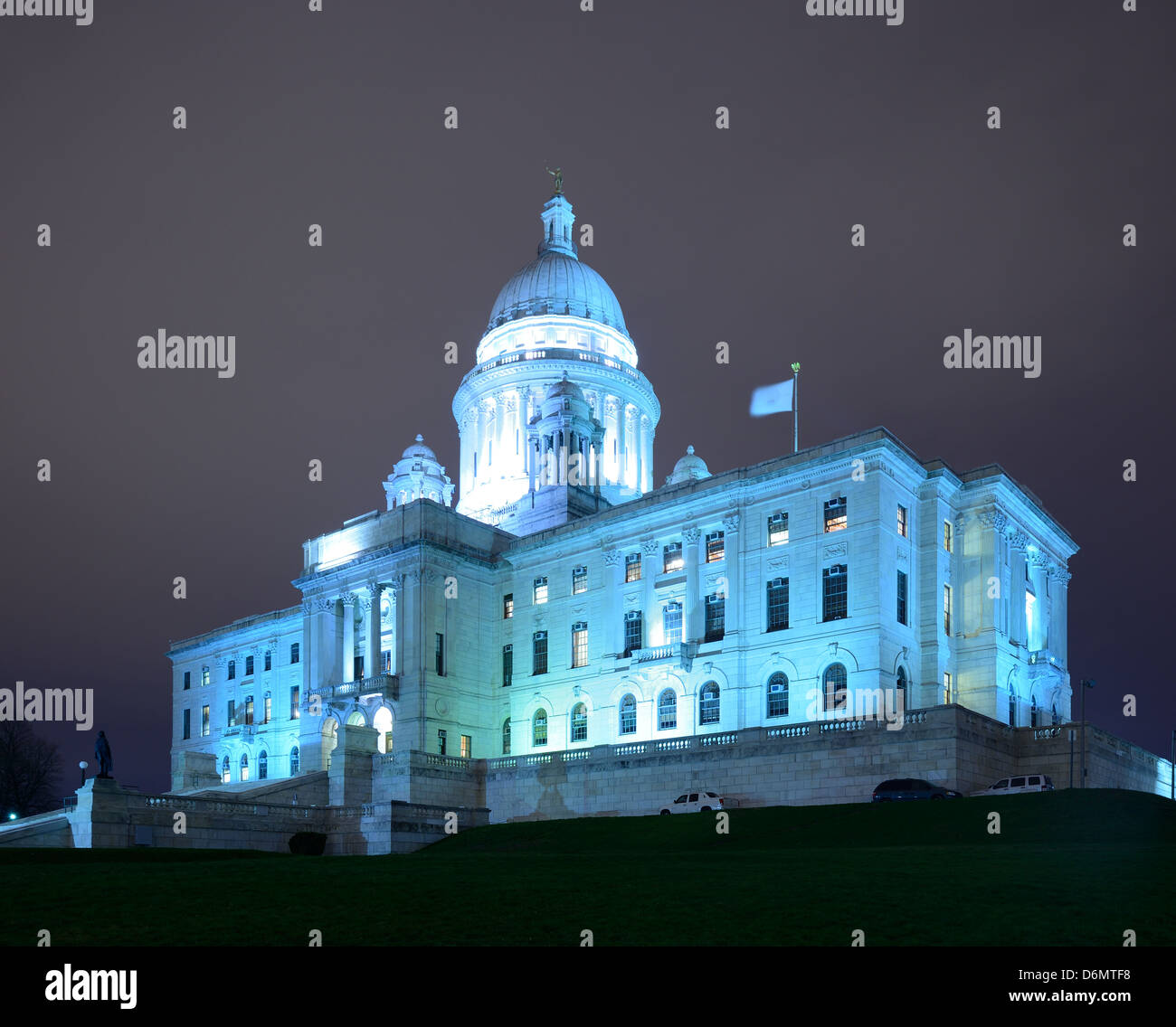 Rhode Island State House in Providence, Rhode Island. Stock Photo