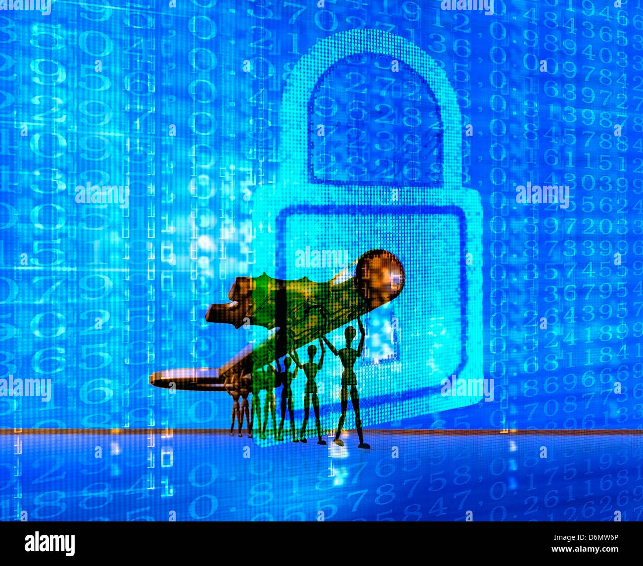 Key-Lock Graphic Key Lock Graphic Computer Security Solution Open Key Lock Graphic Computer 