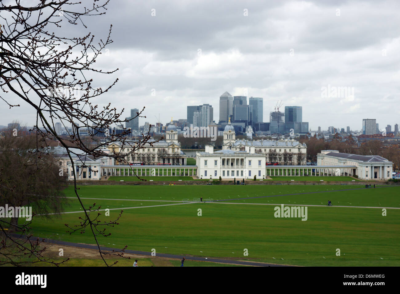 london cityscape city view cloudy day Stock Photo