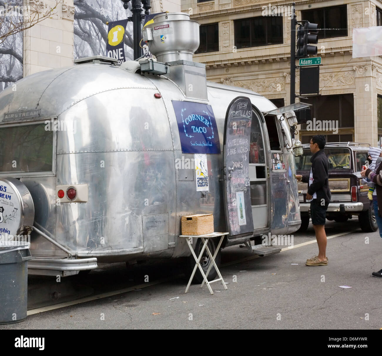 Food Truck Selling Tacos At The One Spark Crowdfunding