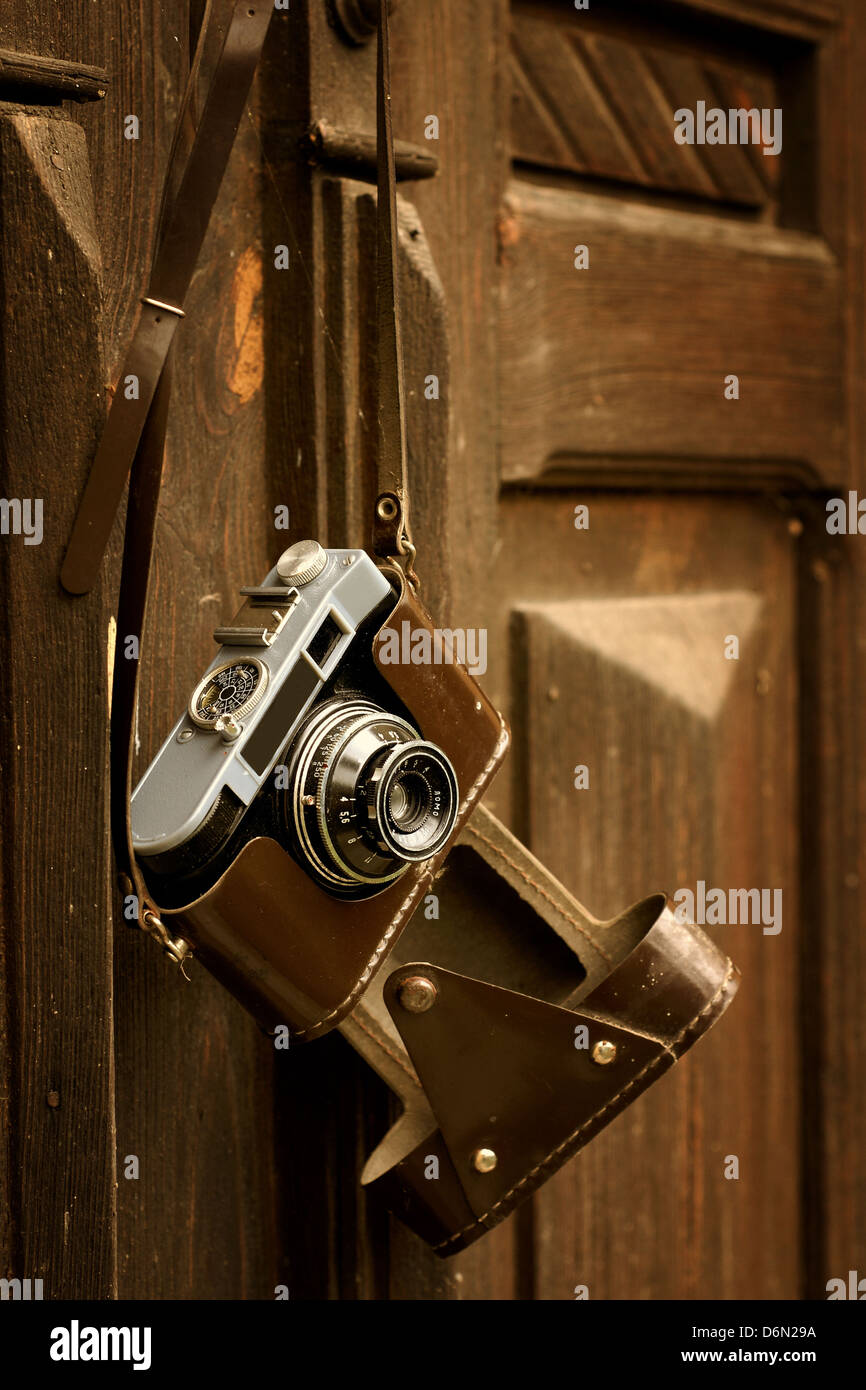 Old Soviet camera Stock Photo - Alamy