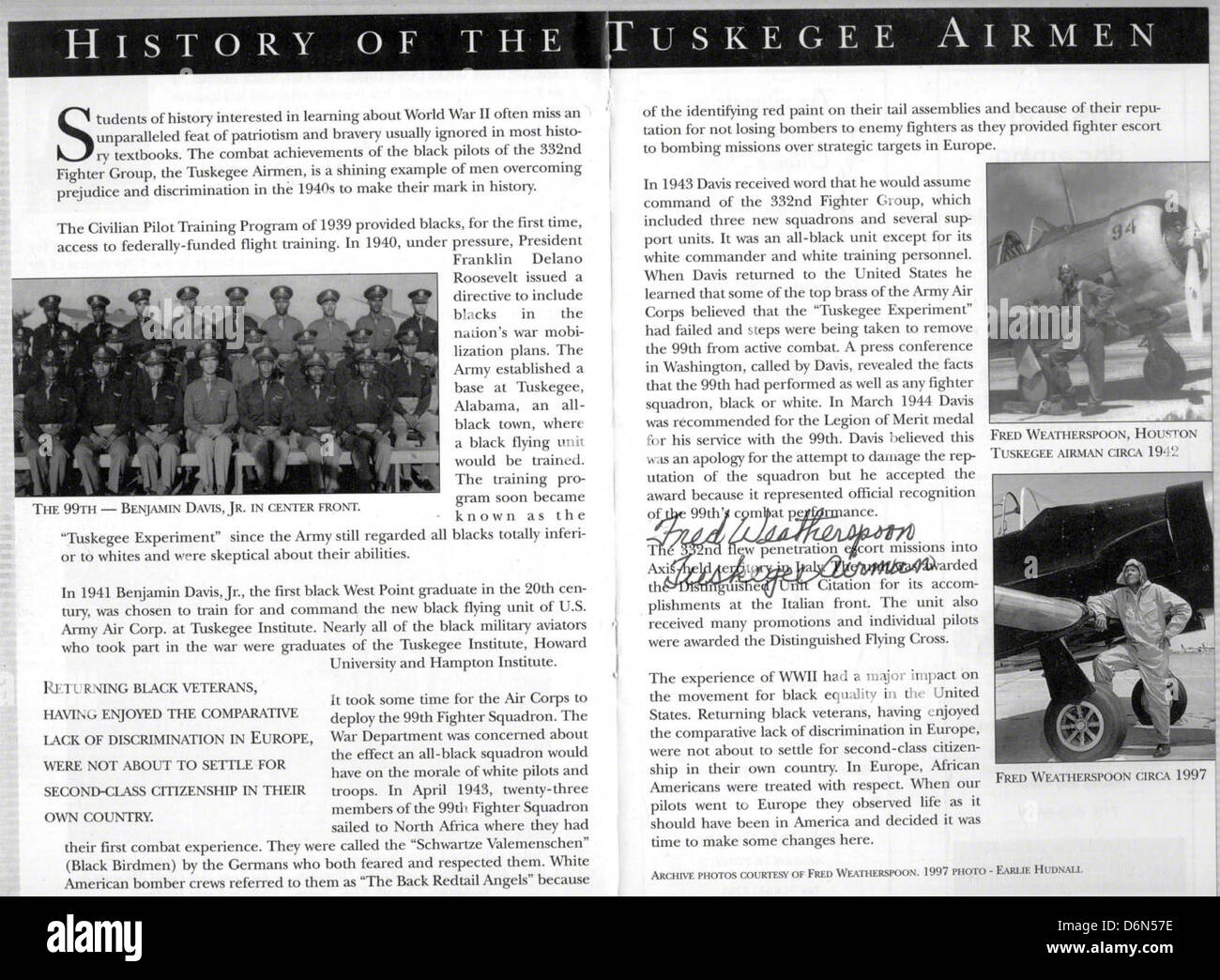 First african american pilot Black and White Stock Photos & Images - Alamy