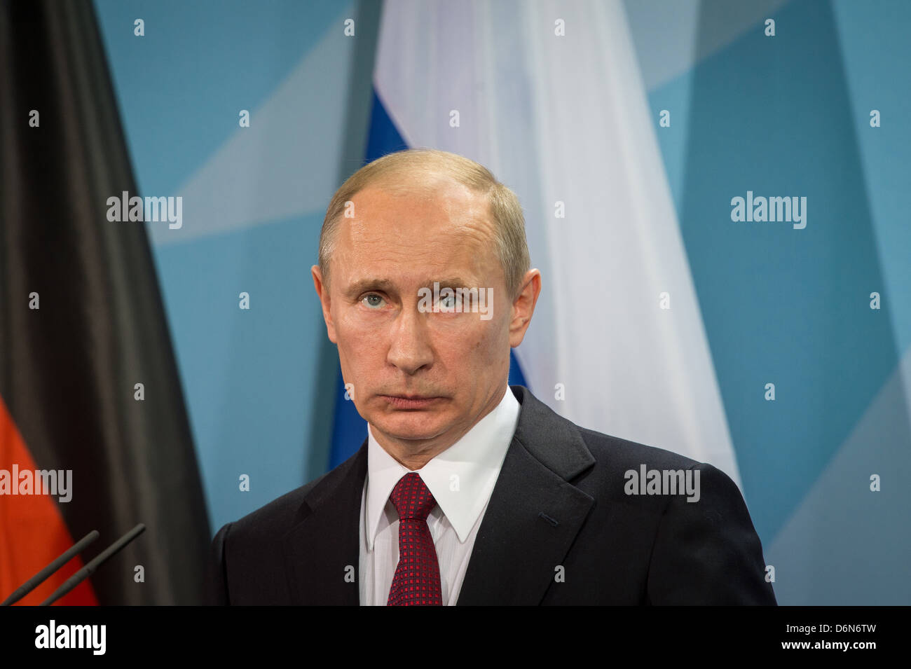 Berlin, Germany, Vladimir Vladimirovich Putin, President of the Russian ...