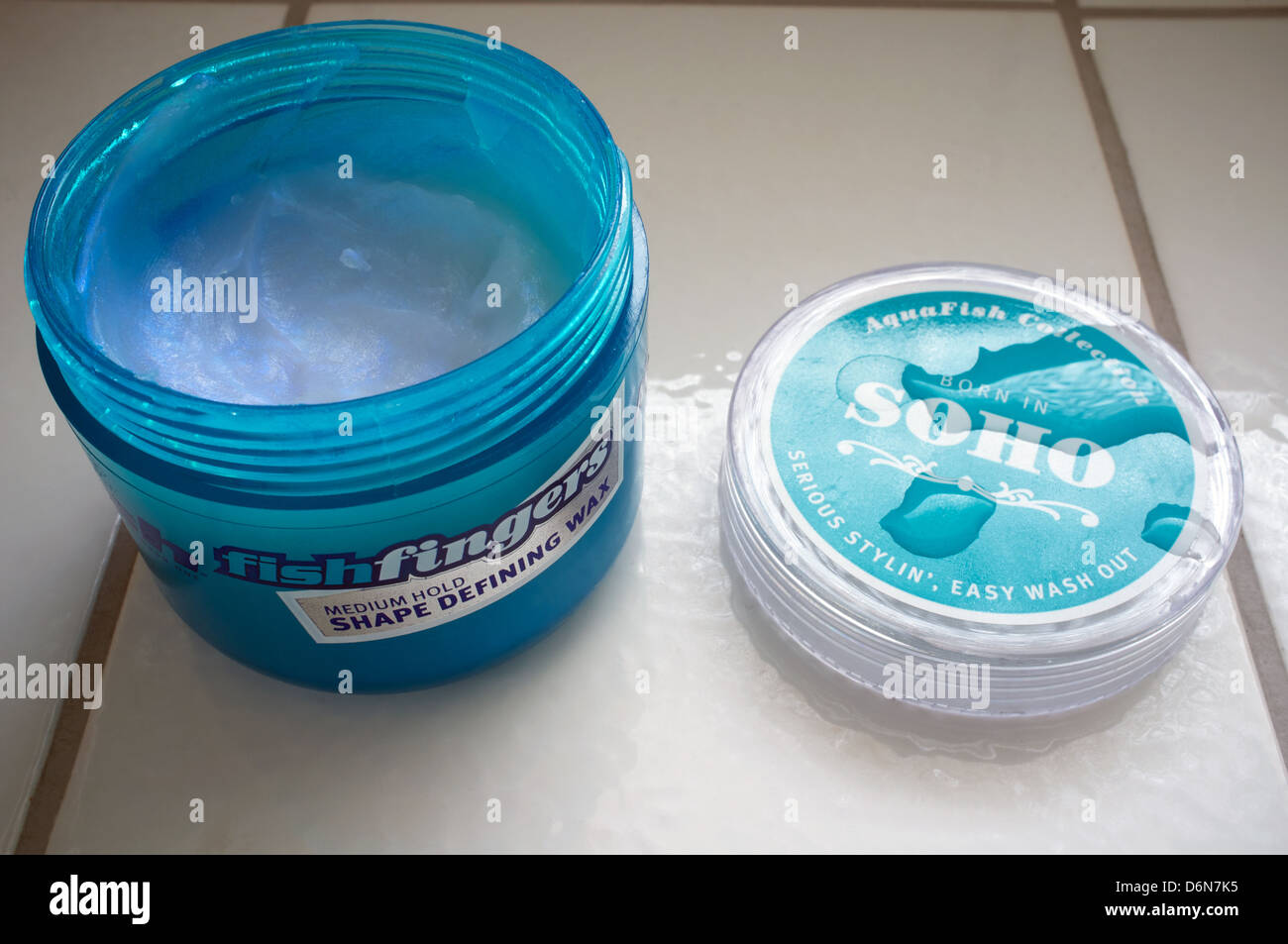 Fishfingers Hair Wax Stock Photo 55786057 Alamy