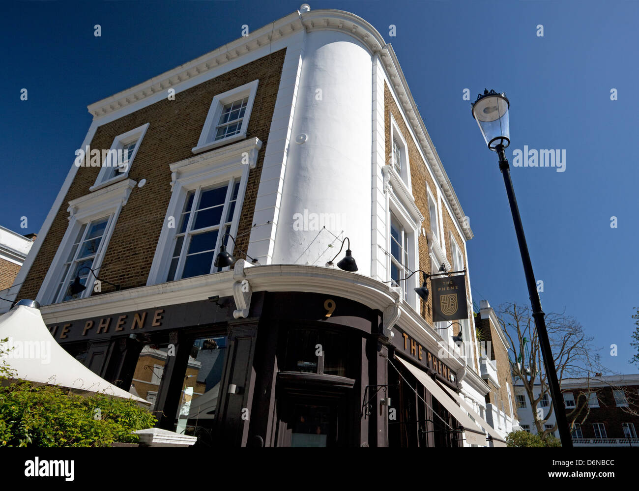 Fashionable Chelsea pub and restaurant The Phene, London Stock Photo