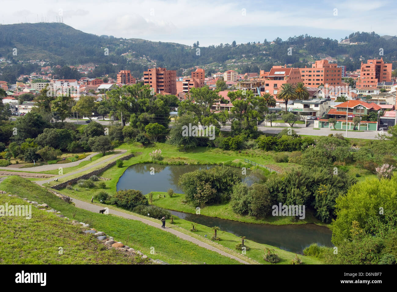 botanical gardens, Cuenca, Ecuador, South America Stock Photo