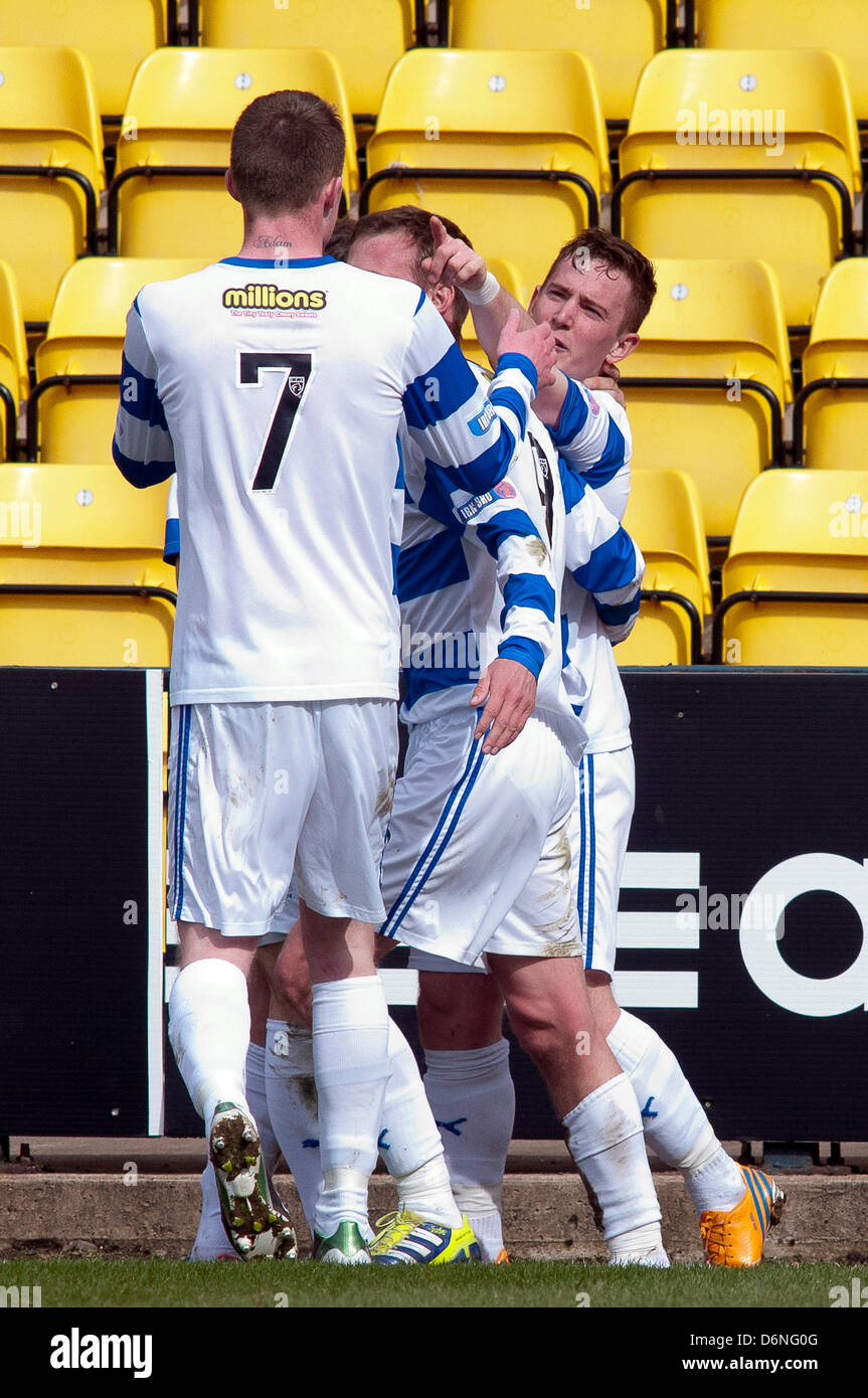 Livingston, Scotland, UK. Saturday 20th April 2013. Archie Campbell