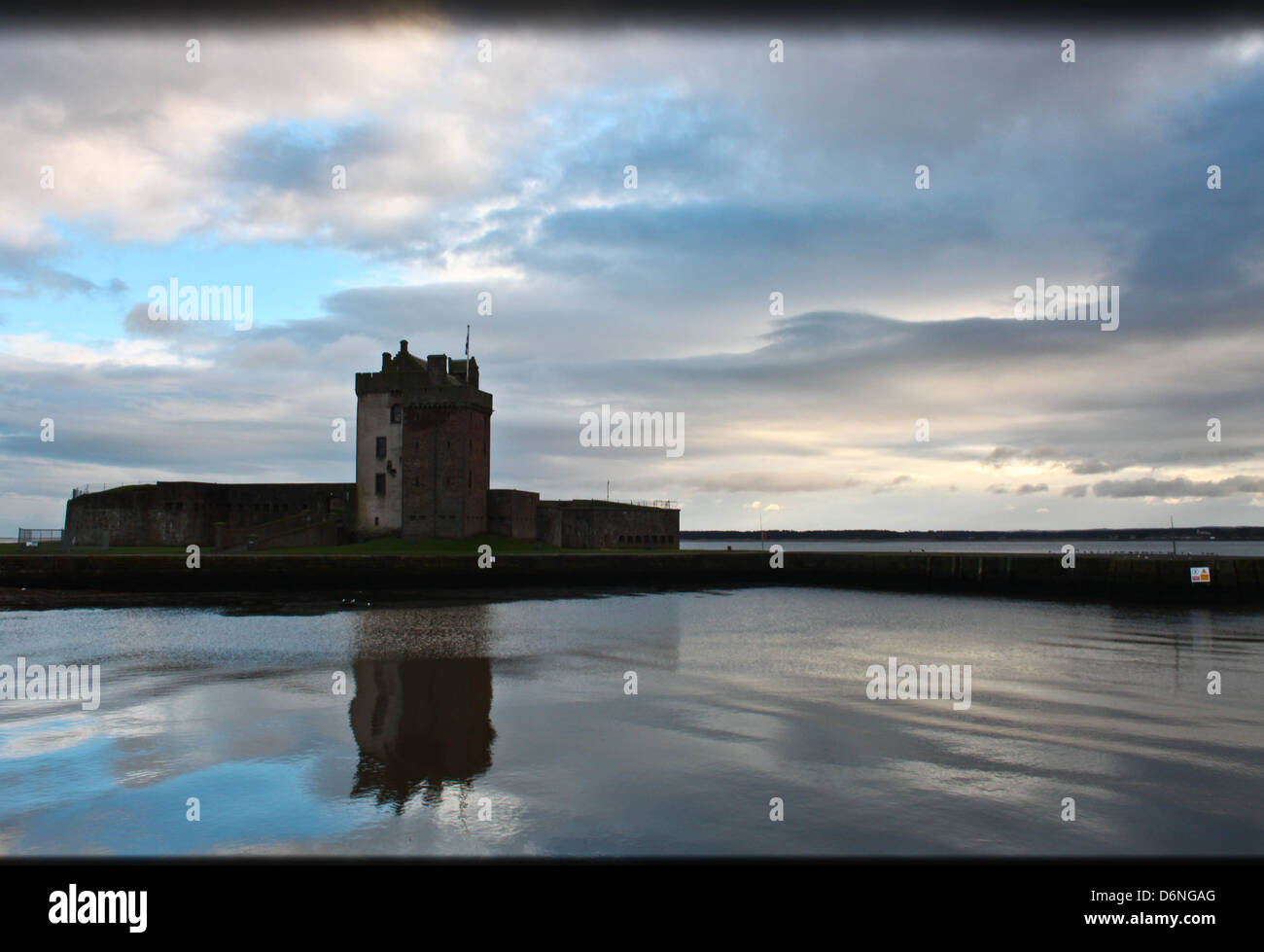broughty ferry castle Stock Photo Alamy