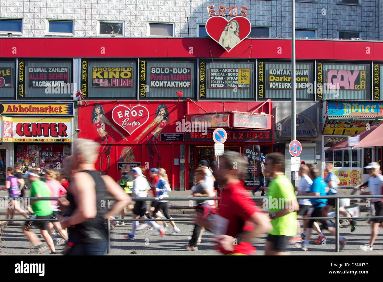 Impressions from the 28th Haspa Marathon April 21, 2013, in Hamburg