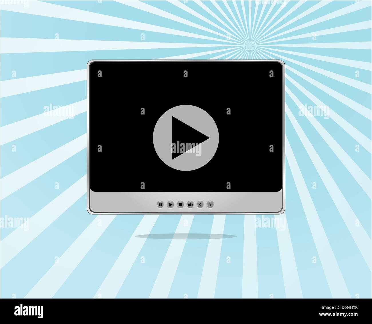 Pause Ray Black button blue pause sign hi-res stock photography and images - Alamy