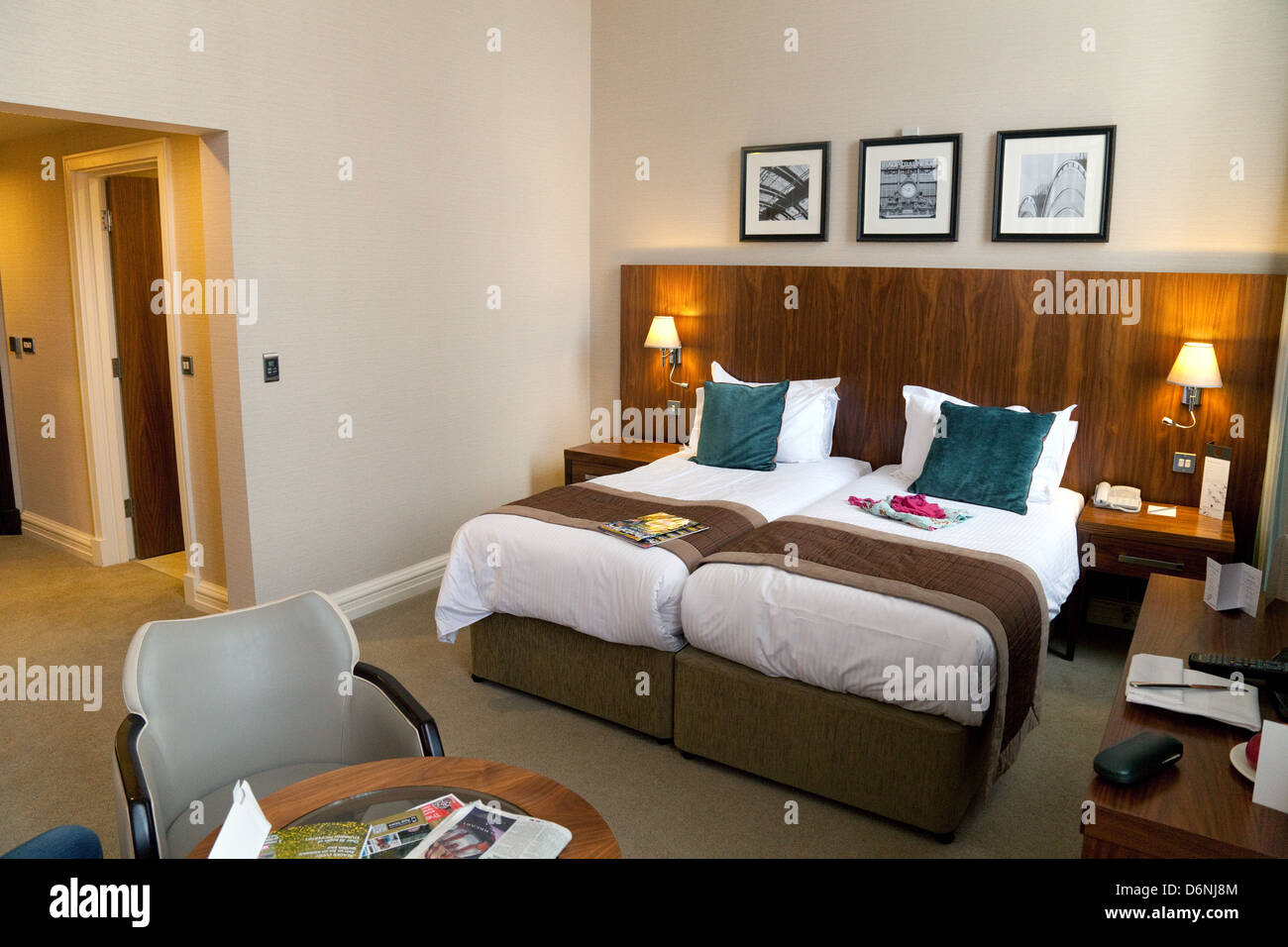 Double Bedroom At The 5 Star Luxury Grand Hotel York