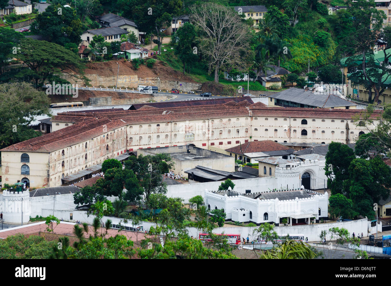 prison building, Kandy, Sri Lanka Stock Photo