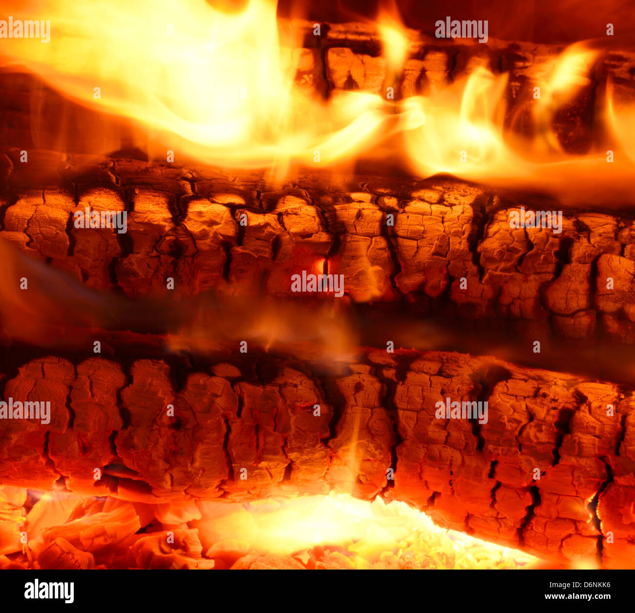 Fireplace Logs Burning Stock Photos Fireplace Logs Burning Stock