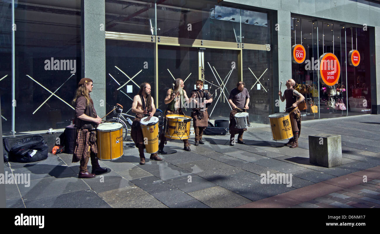 Glasgow band hires stock photography and images Alamy