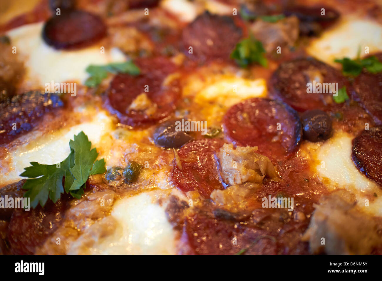 Pepperoni and sausage High Resolution Stock Photography and Images Alamy