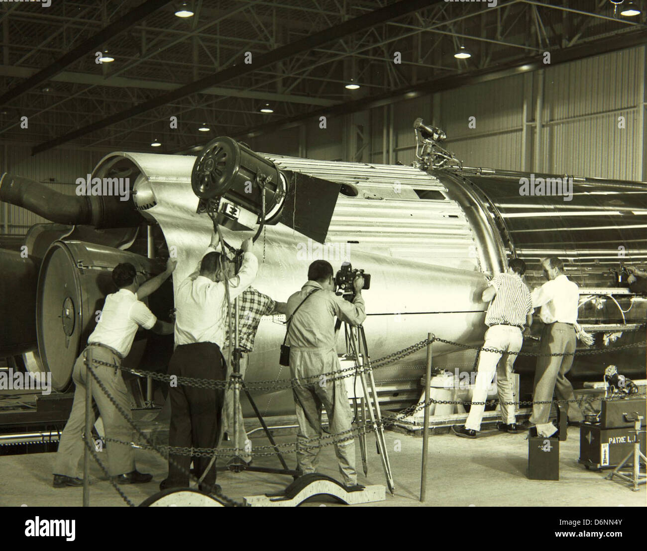 Convair/General Dynamics Plant and Personnel Stock Photo Alamy