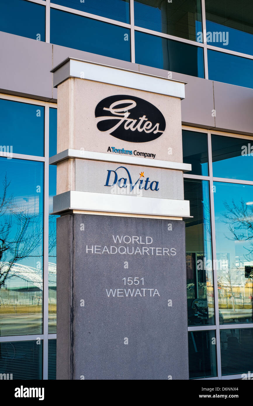 Gates Rubber Company World Headquarters Stock Photo Alamy