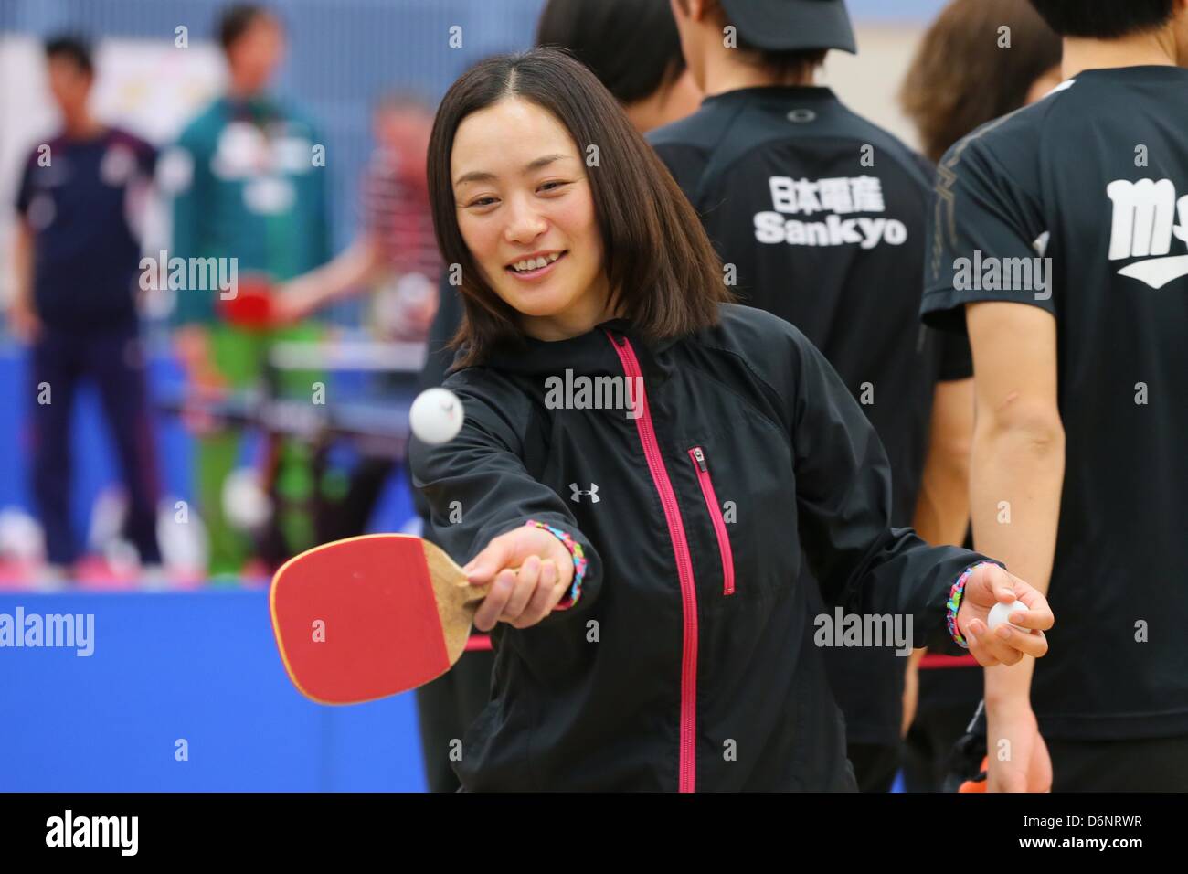 Aiko Uemura (JPN), APRIL 21, 2013 : The Building up Team Japan 2013 for Sochi at Ajinomoto NTC, Tokyo, Japan. (Photo by AFLO SPORT) [1156] Stock Photo