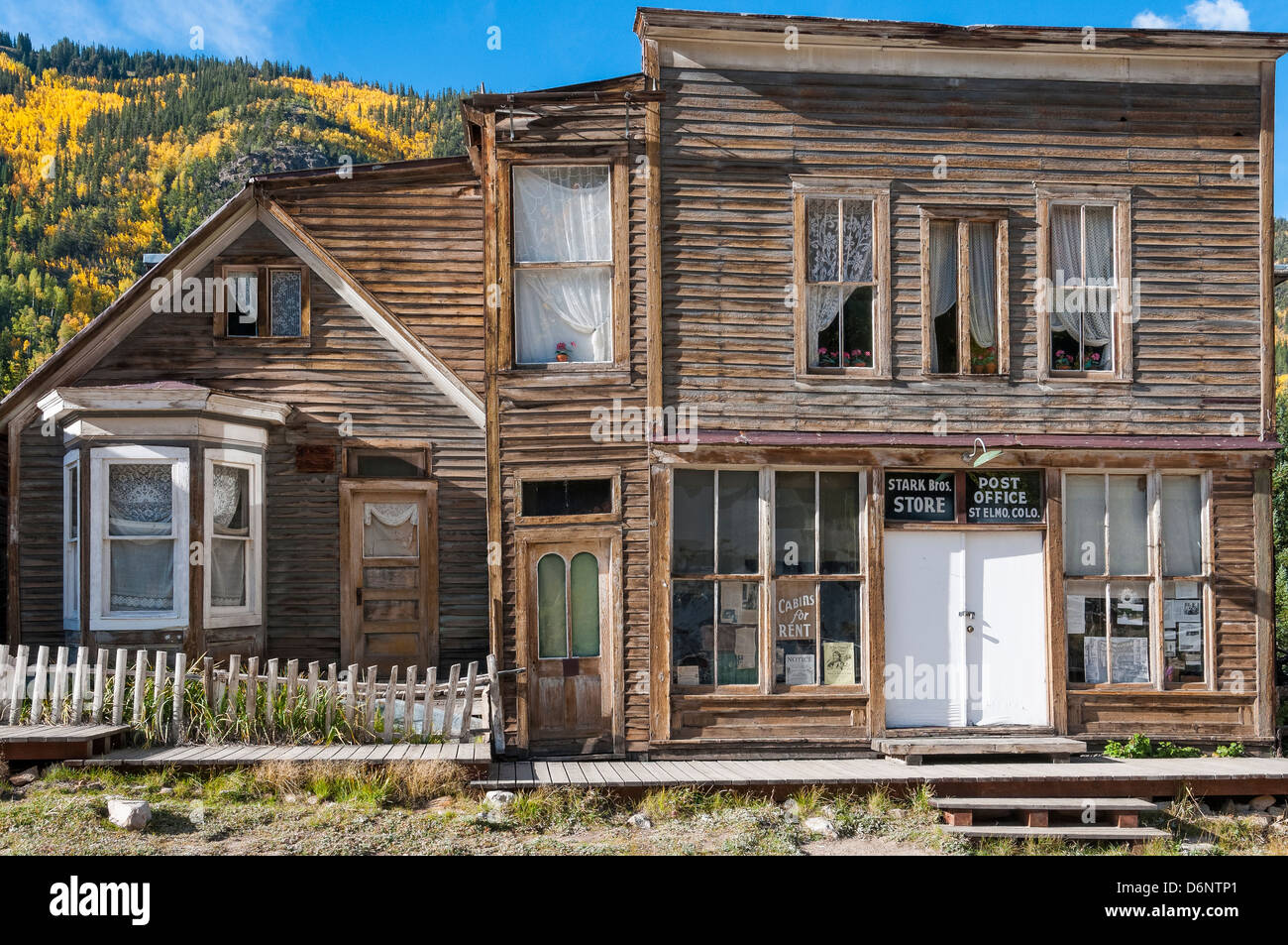 Ghost town st elmo colorado hires stock photography and images Alamy