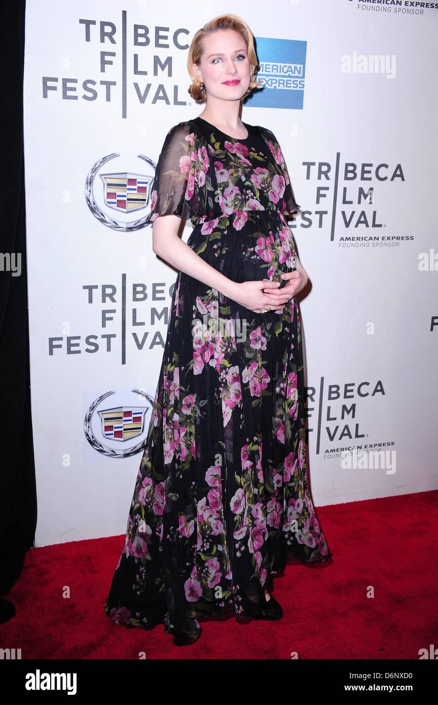 New York, USA. 21st April, 2013. Evan Rachel Wood at arrivals for A ...