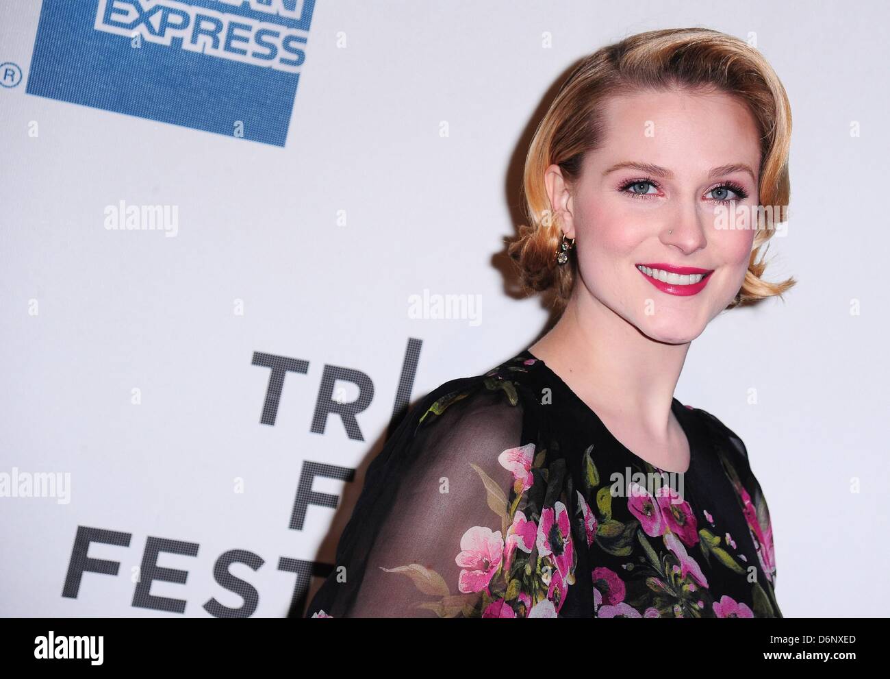 New York, USA. 21st April, 2013. Evan Rachel Wood at arrivals for A ...