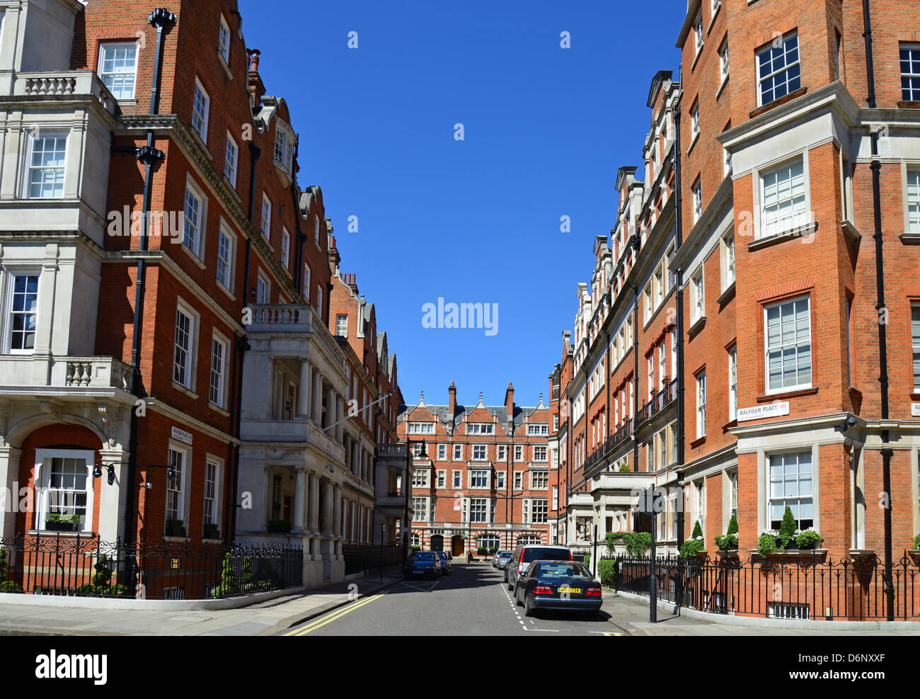 Balfour Place, Mayfair, City of Westminster, London, England, United Kingdom Stock Photo