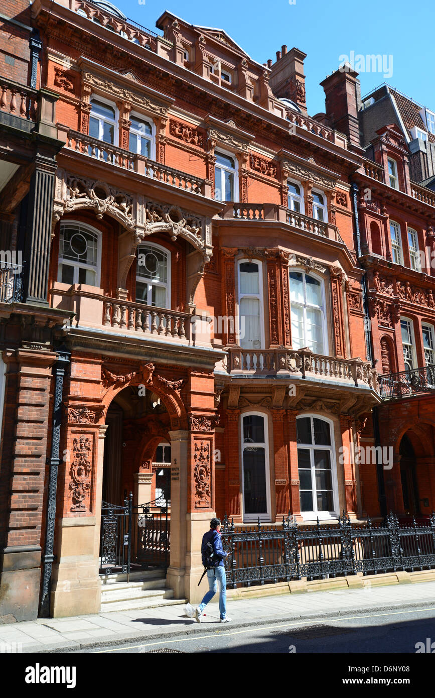 Large Grade II listed terraced town house, South Audley Street, Mayfair