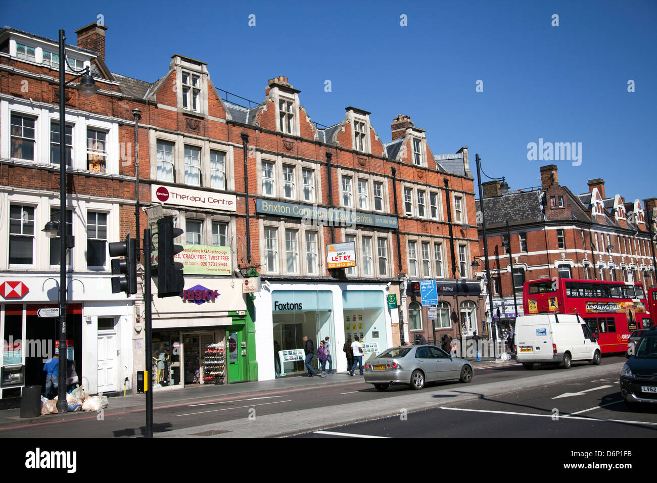 Brixton Main Rd in Lambeth London UK Stock Photo Alamy