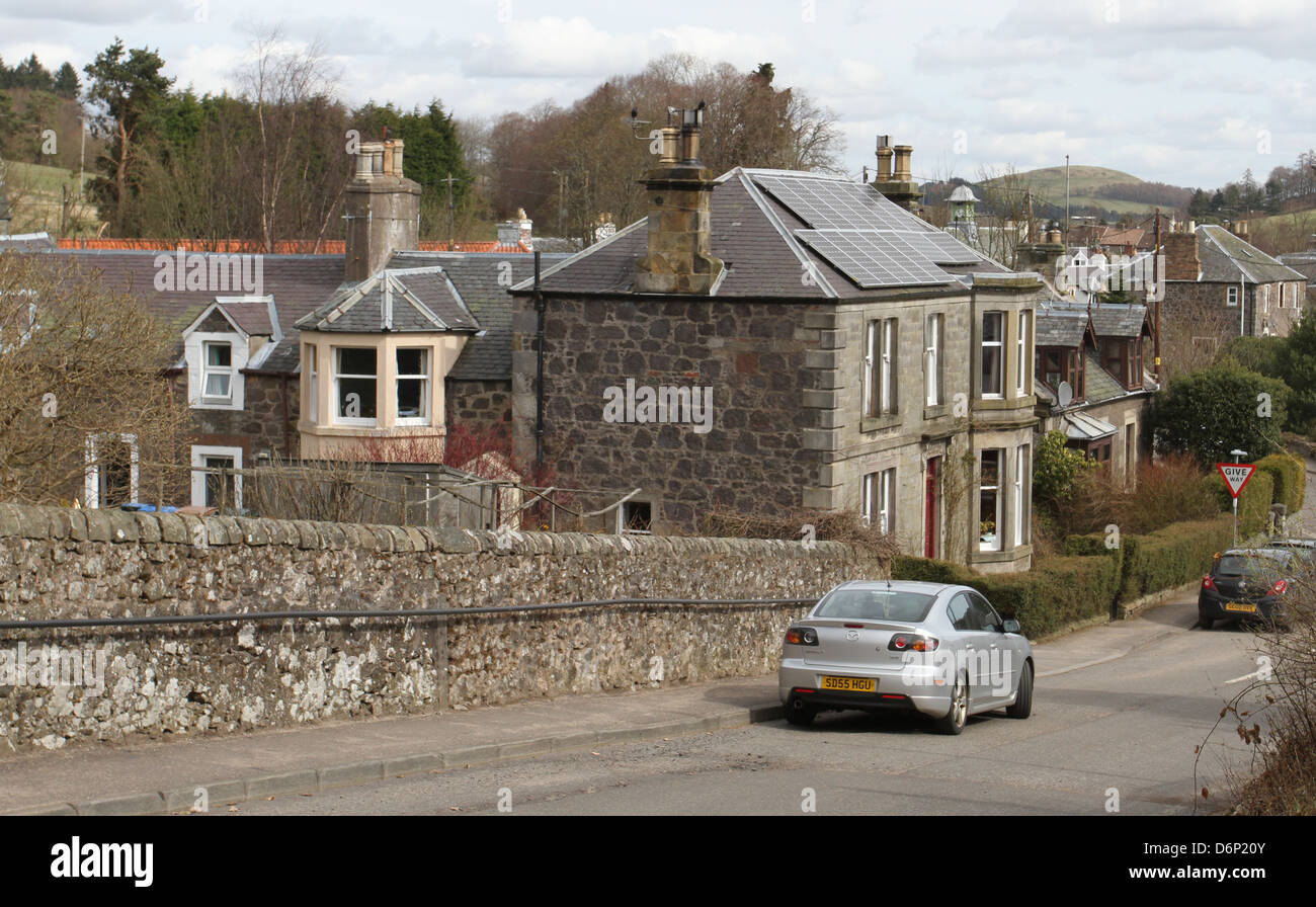 Glenfarg street scene village hires stock photography and images Alamy