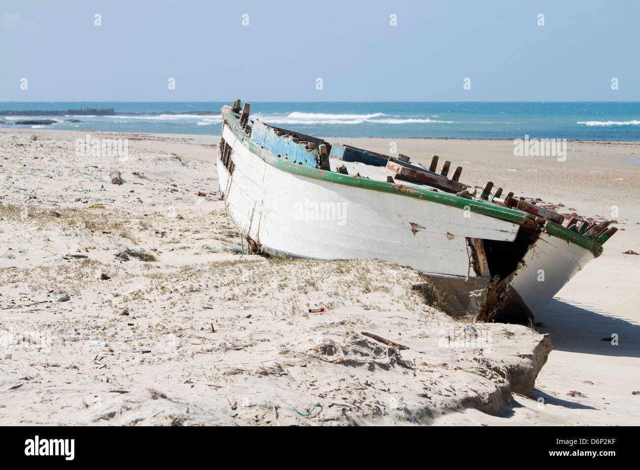 Paracuru Shipwreck Stock Photo