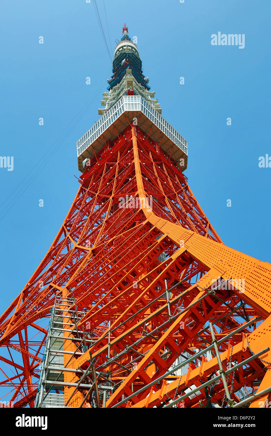 The Tokyo Tower, Tokyo, Japan Stock Photo Alamy