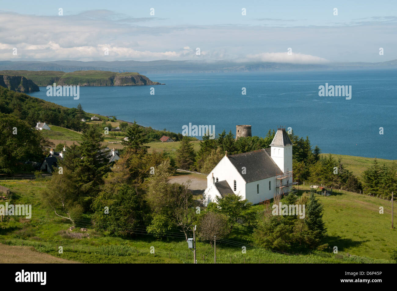 Uig Bay, Trotternish, Isle of Skye, Scotland, UK Stock Photo