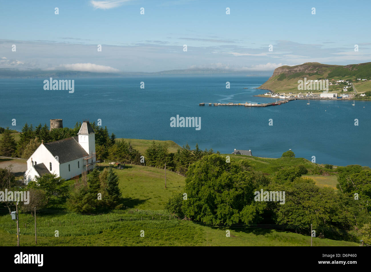 Uig Bay, Trotternish, Isle of Skye, Scotland, UK Stock Photo