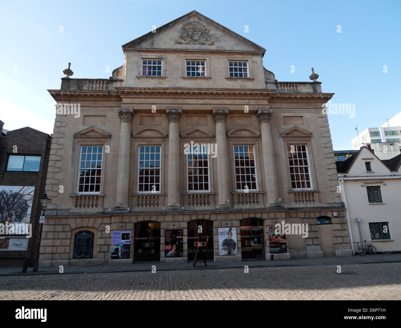 Exterior view of the Bristol Theatre Royal facade front of building Bristol England UK Stock Photo