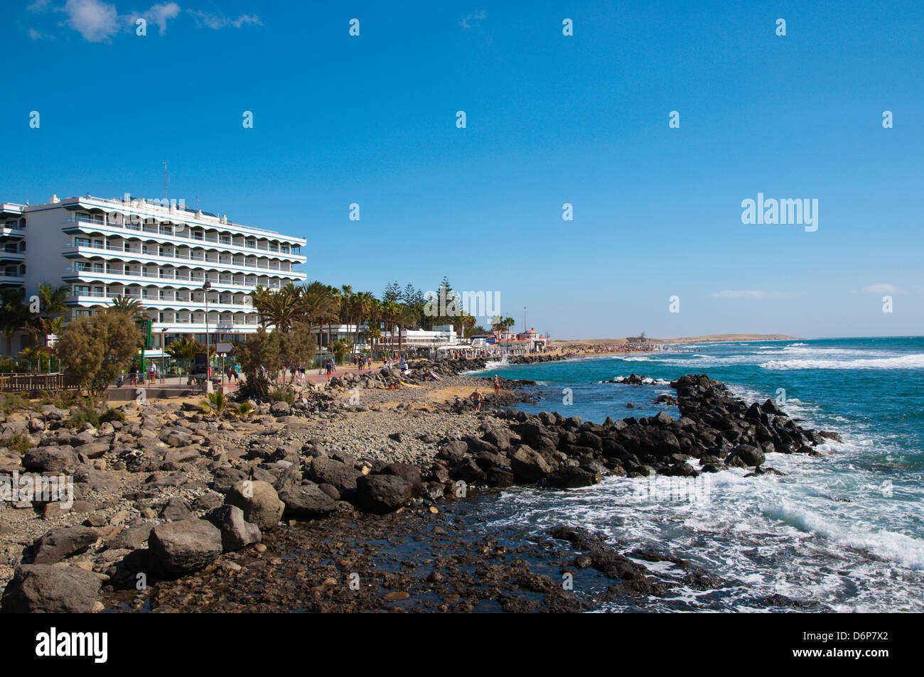 Maspalomas resort Gran Canaria island the Canary Islands Spain Europe Stock Photo