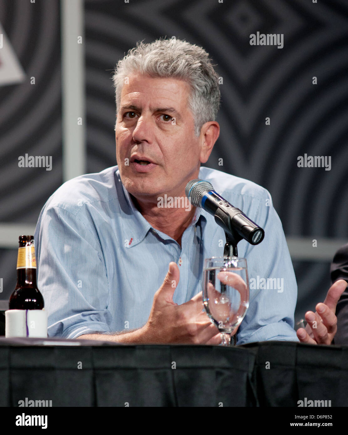 Anthony Bourdain speaking at 'Digital Debauchery with Anthony Bourdain