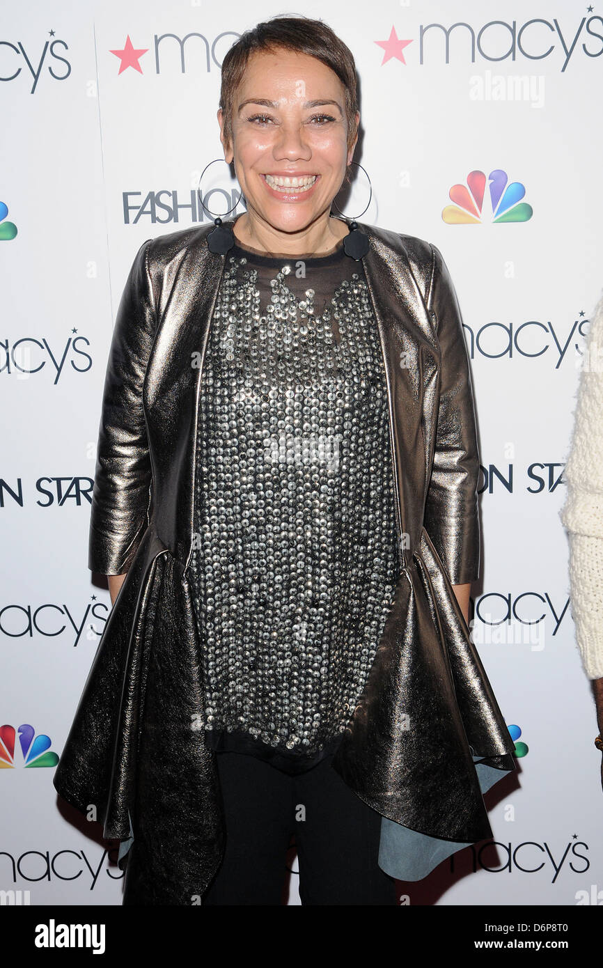 Barbara Bates at the 'Fashion Star' celebration at Macy's Herald Square