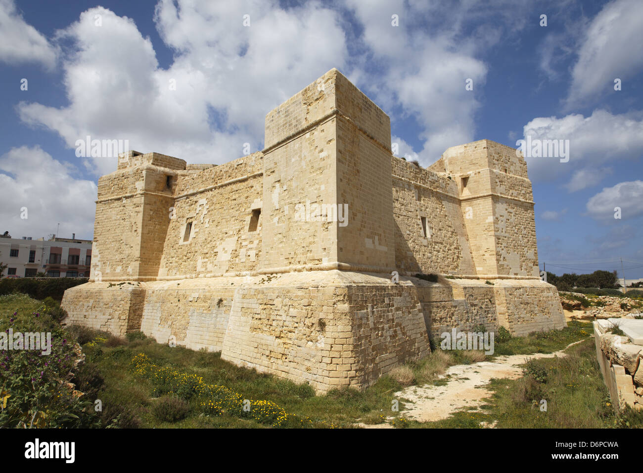Malta, Marsascala, St Thomas Tower, fortified watchtower peaceful