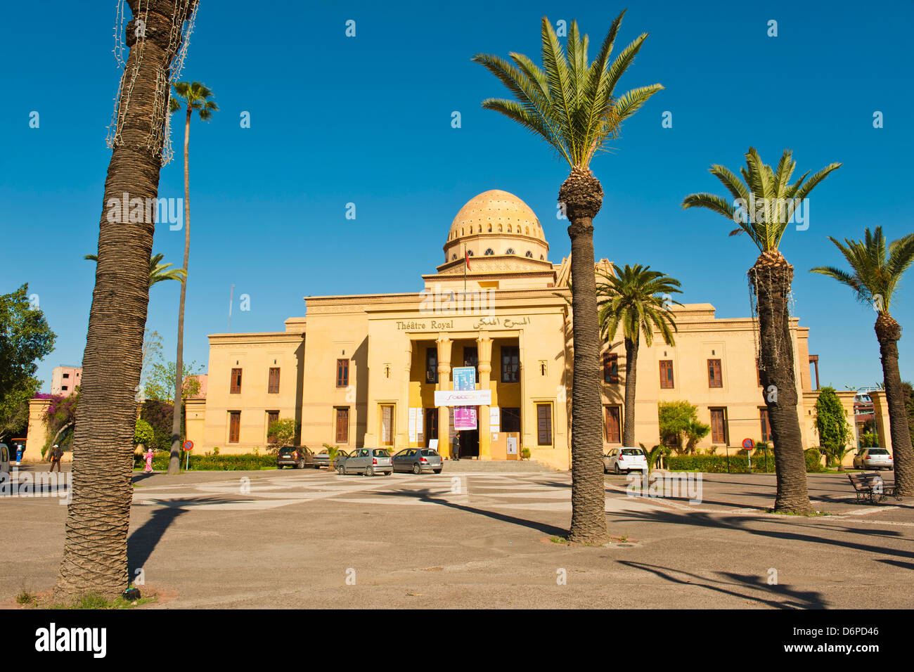 Theatre Royal (Royal Theatre), Marrakech, Morocco, North Africa, Africa Stock Photo