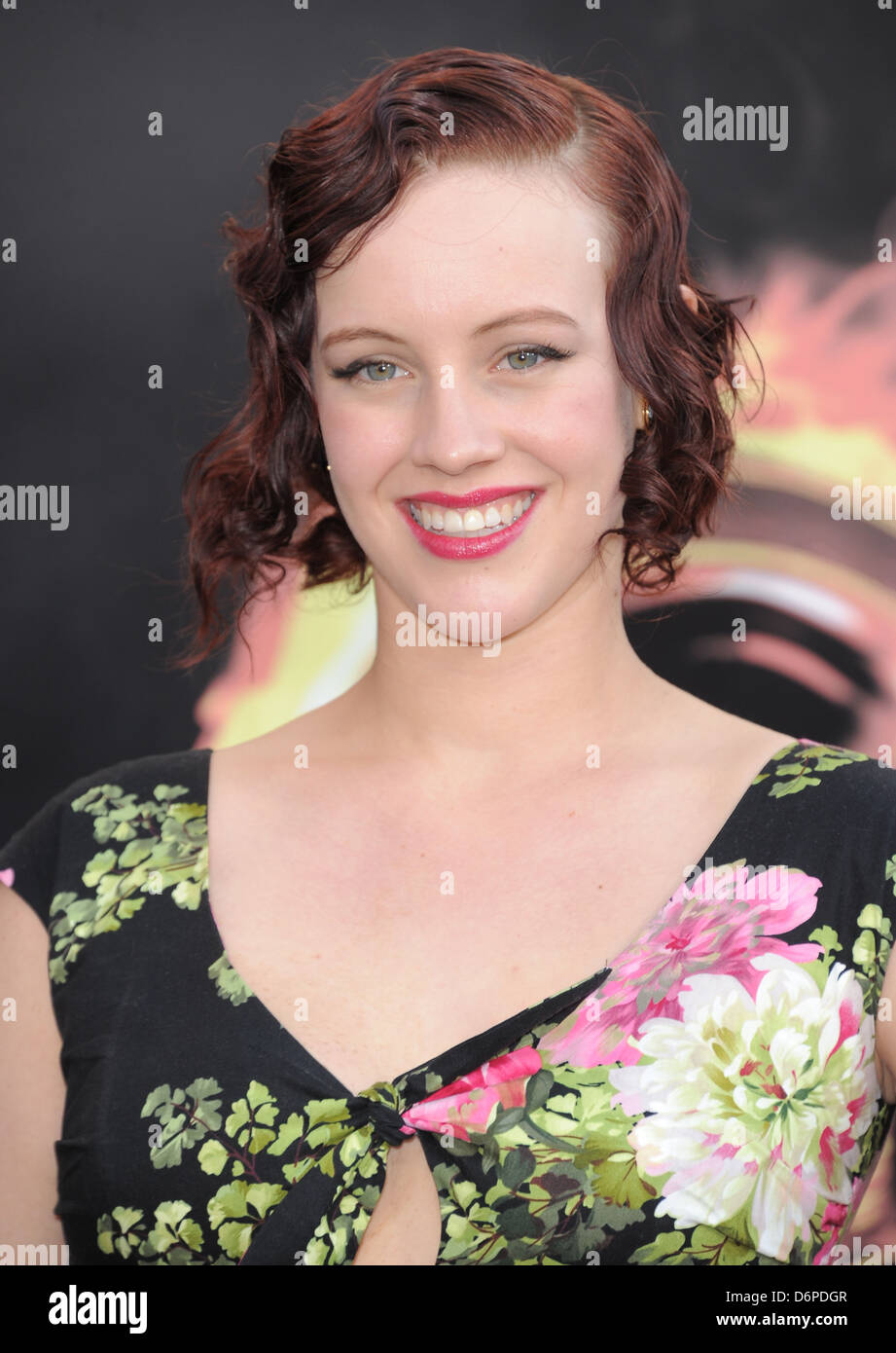 Brooke Bundy World Premiere of 'The Hunger Games' held at Nokia Theatre,  L.A. Live - Arrivals Los Angeles, California Stock Photo - Alamy