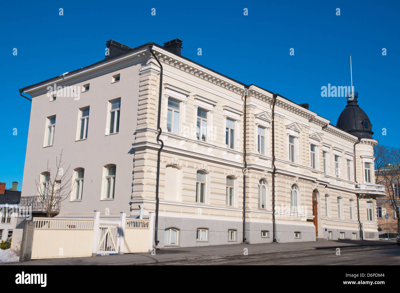 Historical government building (1893) along Hallituskatu street central