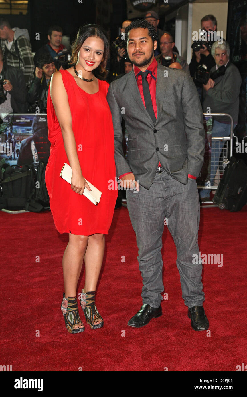 Nathalie Emmanuel and Devon Anderson 'Demons Never Die' UK film