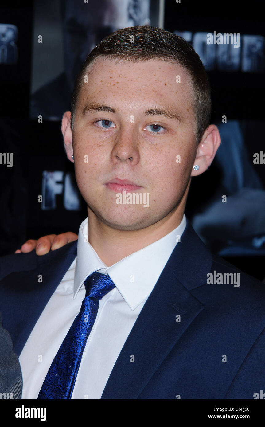 Joshua Pascoe UK premiere of 'Four' at The Empire Cinema - Arrivals London, England - 10.10.11 Stock Photo