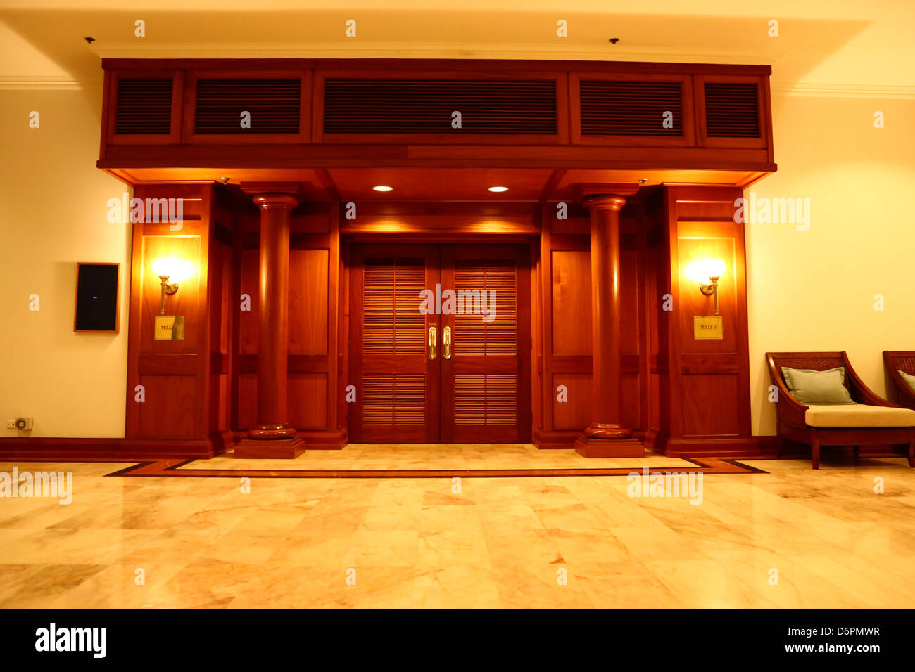 Grand Hotel Lobby Stock Photo - Alamy