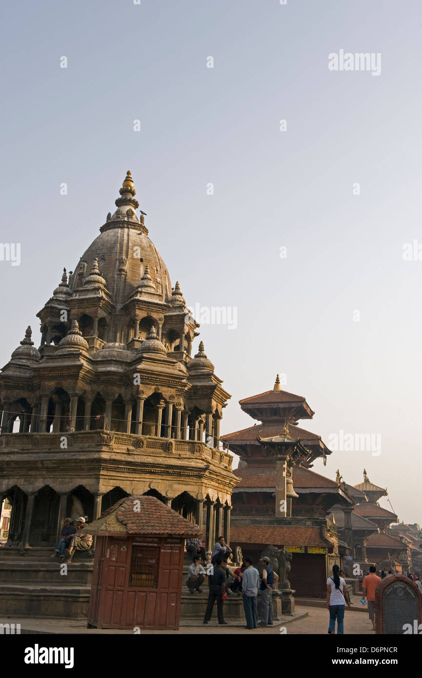 Chyasin Dewal, Unesco World Heritage site, Durbar Square, Patan, Kathmandu Valley, Nepal, Asia Stock Photo