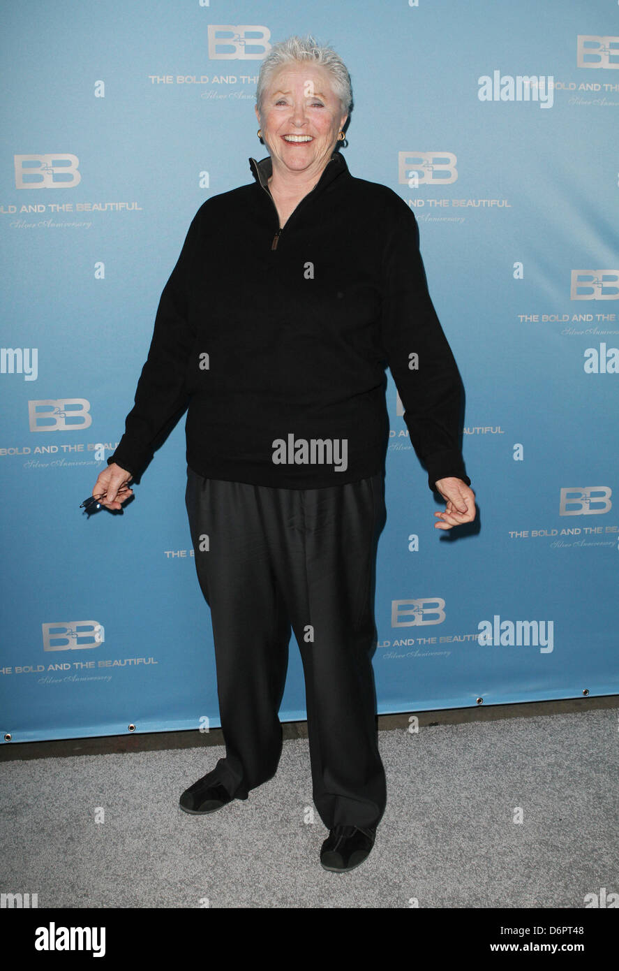Susan Flannery 25th Silver Anniversary Party For CBS' 'The Bold and the Beautiful' held at Hill Street Los Angeles, California Stock Photo