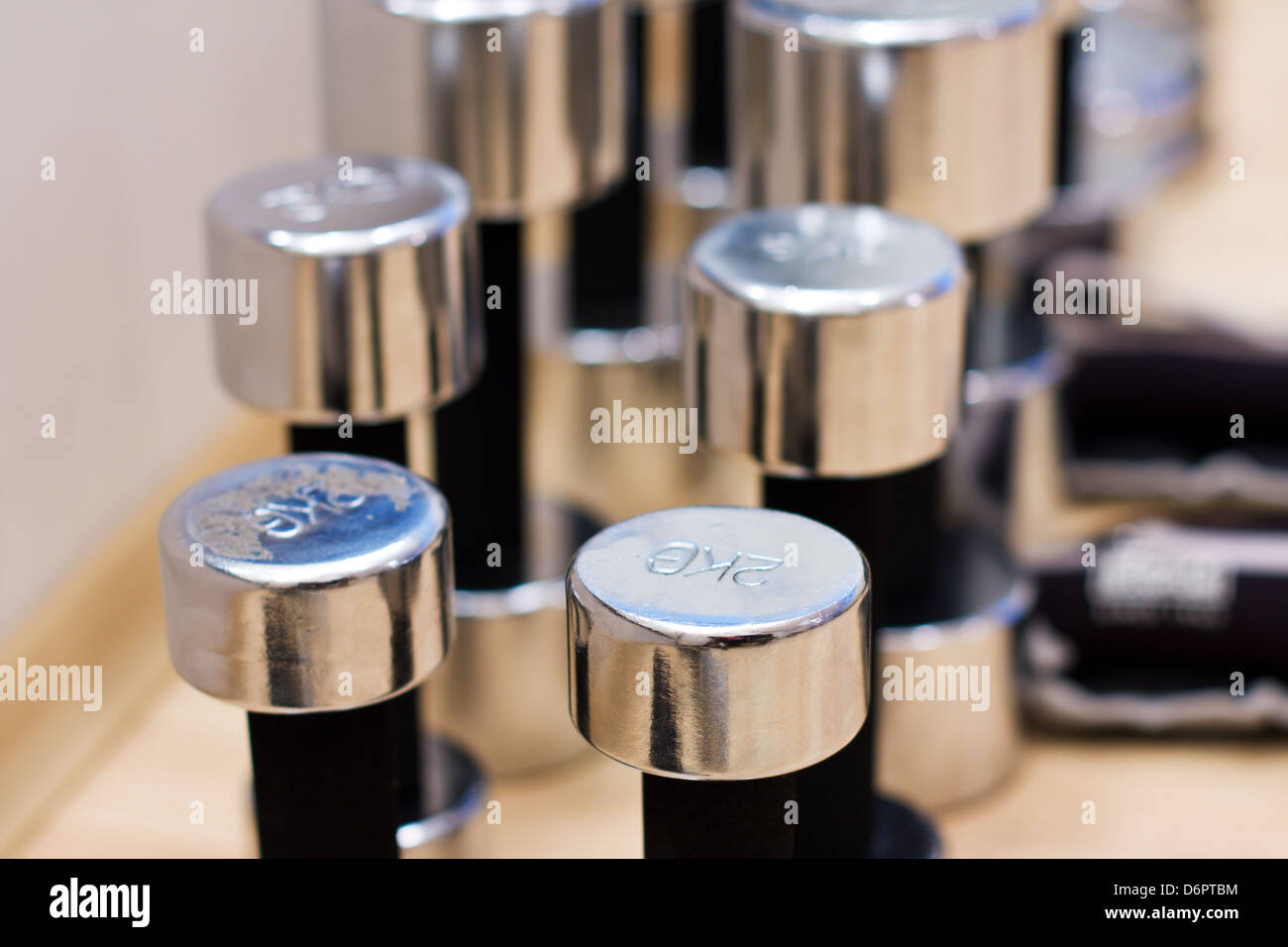 Fitness tools for weightlifting Stock Photo Alamy